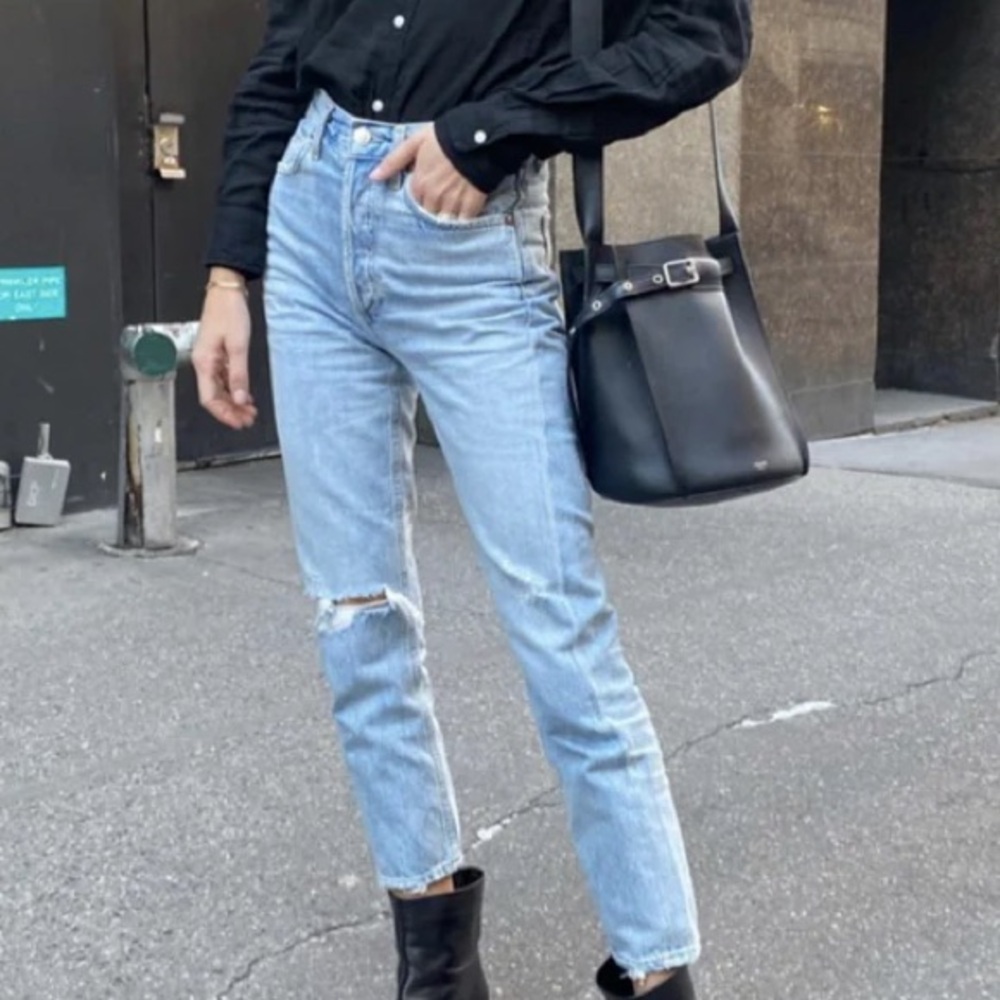 AGOLDE Riley High Rise Straight Crop Jean size 26